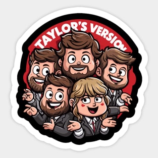 taylors version Sticker